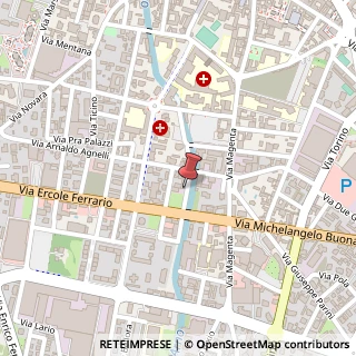 Mappa Via Renzo Colombo, 8, 21013 Gallarate, Varese (Lombardia)