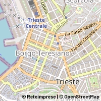 Mapa Trieste