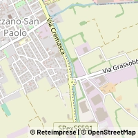 Mapa Azzano San Paolo
