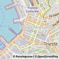 Kaart Trieste