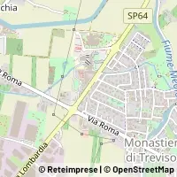 Map Monastier di Treviso