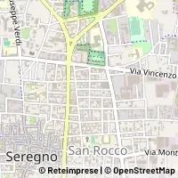 Karte Seregno