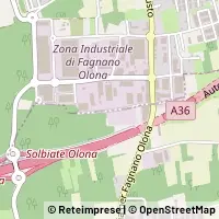 Mapa Fagnano Olona