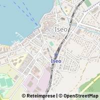 Mapa Iseo