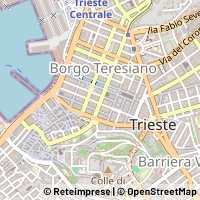 Mapa Trieste