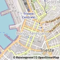 Mapa Trieste