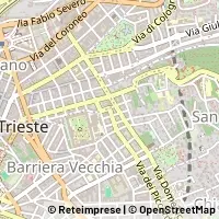 Map Trieste