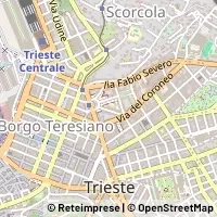 Mapa Trieste