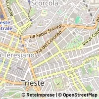 Kaart Trieste