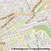 Mapa Trieste