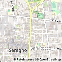 Karte Seregno