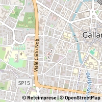 Mapa Gallarate