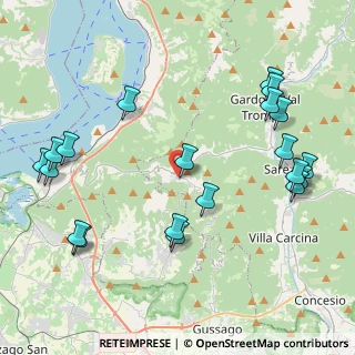 Mappa Via Europa, 25060 Polaveno BS, Italia (4.9835)
