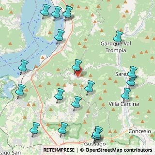 Mappa Via Europa, 25060 Polaveno BS, Italia (5.7555)