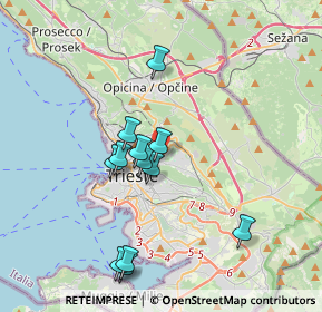 Mappa Universita' degli studi di Trieste, 34127 Trieste TS, Italia (3.3925)