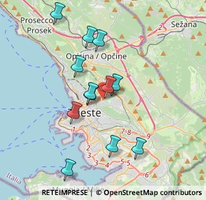 Mappa Universita' degli studi di Trieste, 34127 Trieste TS, Italia (3.3075)