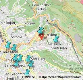Mappa Universita' degli studi di Trieste, 34127 Trieste TS, Italia (1.27455)