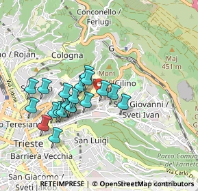 Mappa Universita' degli studi di Trieste, 34127 Trieste TS, Italia (0.798)