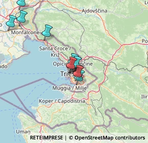 Mappa Universita' degli studi di Trieste, 34127 Trieste TS, Italia (11.99909)