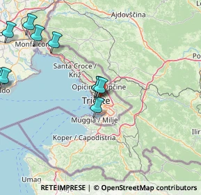 Mappa Universita' degli studi di Trieste, 34127 Trieste TS, Italia (21.91167)
