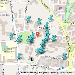 Mappa Via Stelvio, 20831 Seregno MB, Italia (0.11111)