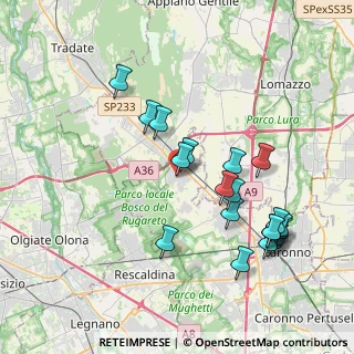 Mappa Via Palestro, 21040 Cislago VA, Italia (4.048)