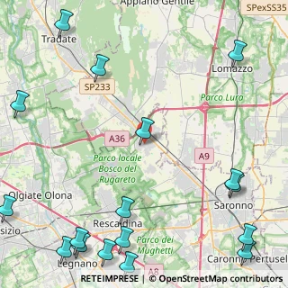 Mappa Via Palestro, 21040 Cislago VA, Italia (7.11056)