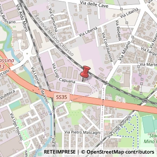 Mappa Via Luigi Capuana, 41, 20825 Barlassina, Monza e Brianza (Lombardia)