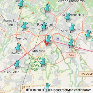 Mappa Via Tasso T., 24052 Azzano San Paolo BG, Italia (6.11875)