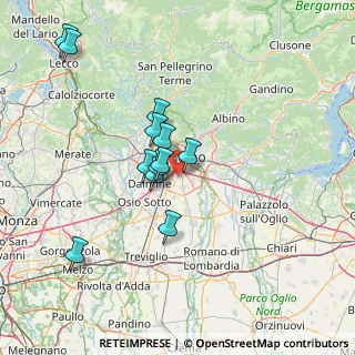 Mappa Via Tasso T., 24052 Azzano San Paolo BG, Italia (12.46917)