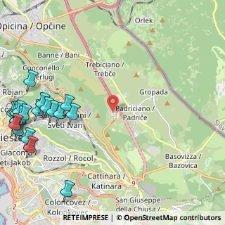 Mappa Area Science Park, 34149 Trieste TS, Italia (3.2525)