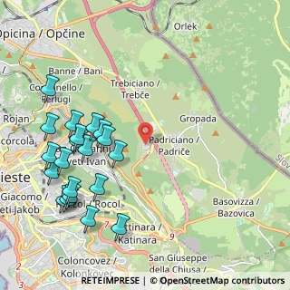 Mappa Area Science Park, 34149 Trieste TS, Italia (2.477)
