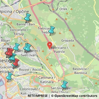 Mappa Area Science Park, 34149 Trieste TS, Italia (3.19667)