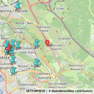 Mappa Area Science Park, 34149 Trieste TS, Italia (3.35154)