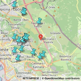 Mappa Area Science Park, 34149 Trieste TS, Italia (2.48)