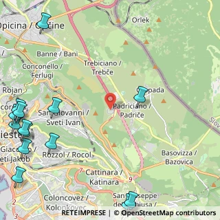 Mappa Area Science Park, 34149 Trieste TS, Italia (3.55786)