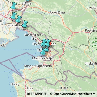Mappa Area Science Park, 34149 Trieste TS, Italia (19.25273)