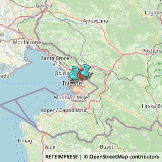 Mappa Area Science Park, 34149 Trieste TS, Italia (63.07)