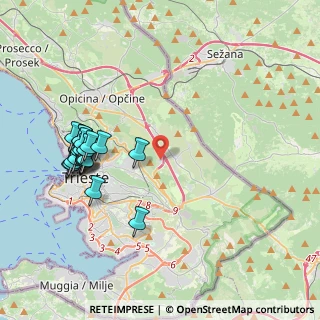 Mappa Area Science Park, 34149 Trieste TS, Italia (4.318)