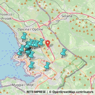 Mappa Area Science Park, 34149 Trieste TS, Italia (3.85813)