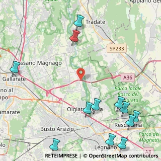 Mappa Via Risorgimento, 21058 Solbiate Olona VA, Italia (6.25333)