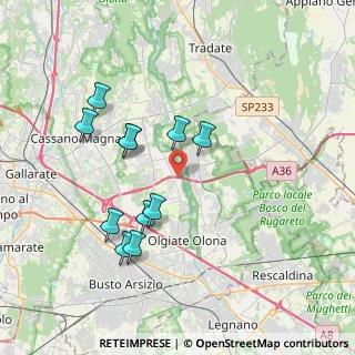 Mappa Via Risorgimento, 21058 Solbiate Olona VA, Italia (3.53273)