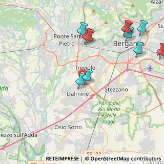 Mappa Via C.Menotti, 24044 Dalmine BG, Italia (4.99455)
