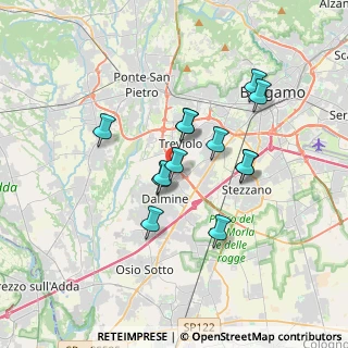 Mappa Via C.Menotti, 24044 Dalmine BG, Italia (2.80231)