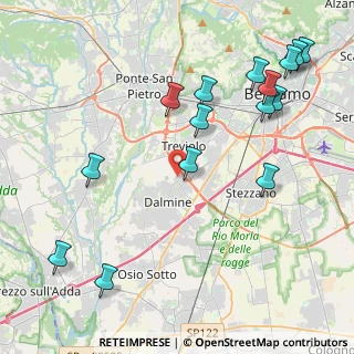 Mappa Via C.Menotti, 24044 Dalmine BG, Italia (4.992)