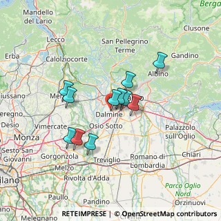 Mappa Via C.Menotti, 24044 Dalmine BG, Italia (10.59273)