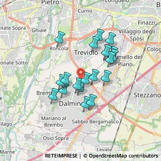 Mappa Via C.Menotti, 24044 Dalmine BG, Italia (1.47)