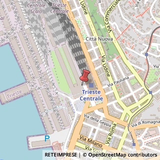 Mappa Via Flavio Gioia, 34135 Trieste TS, Italia, 34135 Trieste, Trieste (Friuli-Venezia Giulia)