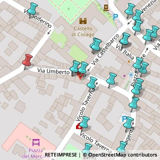 Mappa Via Umberto I, 21040 Cislago VA, Italia (0.07692)
