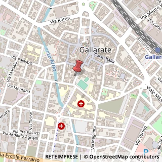 Mappa Via Don Giovanni Minzoni, 14, 21013 Gallarate, Varese (Lombardia)